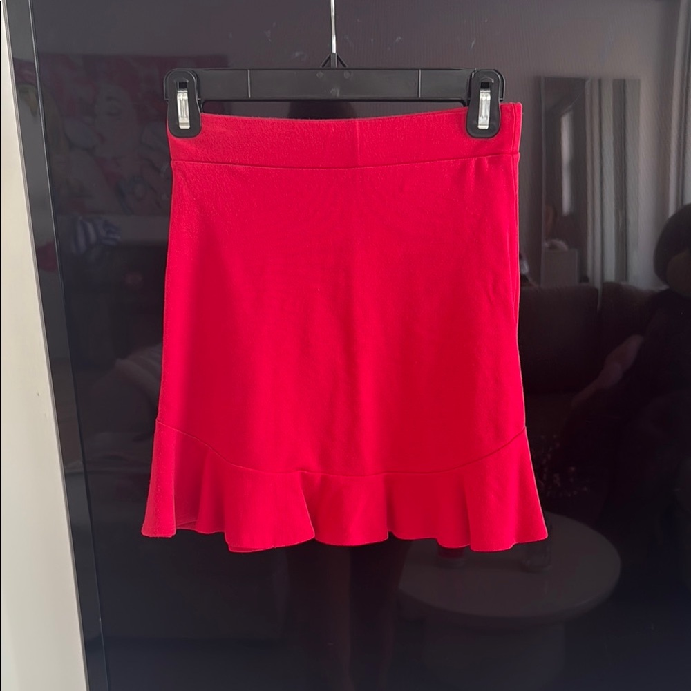 Red Women's Skirt